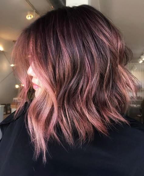 Shades Formulas, Chocolate Mauve Hair, Mauve Hair, Guytang Mydentity, Root Smudge, Hair Spring, Redken Shades, Pretty Hair Color, Hair Color And Cut