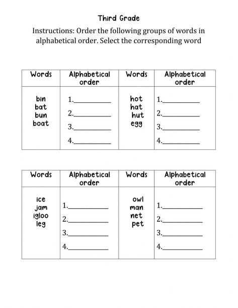 Alphabetical Order Worksheets, Abc Order Worksheet, 2024 Classroom, Classroom Preparation, Alphabet Train, English Grammar Exercises, History Worksheets, English Activities For Kids, Grammar Exercises