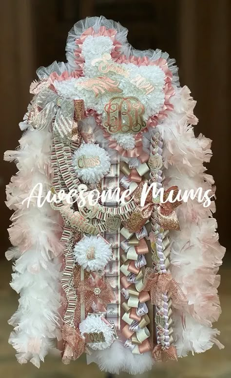 Awesome Mums | homecoming mums and garters | Arlington, TX, USA Big Mum, Hot Pink Homecoming, Big Homecoming Mums, Senior Year Diy, Hoco Mums, Texas Mums, Mums And Garters, Homecoming Mums Senior, Senior Year Fun