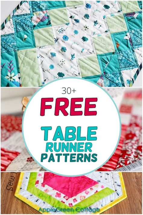 Focus Fabric Table Runner, Runner Patterns Free, Simple Table Runners Quilted, Easy Sewing Table Runners Patterns, Beginner Quilting Table Runner, 3 Color Table Runner Pattern, Oval Table Runner Pattern, Xmas Table Runner Patterns, Beginner Table Runner Quilt Patterns