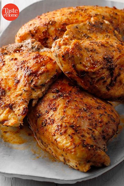 Crock Pot Bone In Chicken Recipes, Bone In Chicken Pieces Recipes, Chicken On Bone Recipes, Chicken With Bone In Recipes, Chicken Recipes Bone In, Bone In Chicken Recipes Oven, Split Chicken Breast Recipes Bone In Slow Cooker, Split Chicken Breast Recipes Crockpot, Baked Chicken Bone In