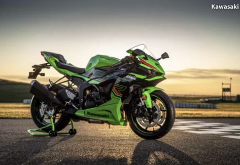 2024 Kawasaki Ninja ZX-6R Green Motorcycle, Kawasaki Bikes, Ninja Zx6r, Kawasaki Ninja Zx6r, Ninja 300, Kawasaki Zx6r, Japanese Motorcycle, Zx 6r, Bike News