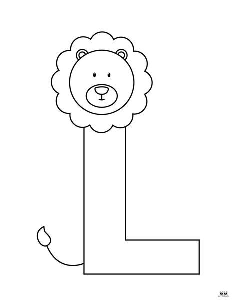 Letter L Coloring Pages - 15 FREE Pages | Printabulls Letter L Craft For Preschoolers, Letter L Coloring Pages Free Printable, Letter Ll Activities Preschool, L Is For Lion Craft, L Preschool Craft, Letter L Activities For Kindergarten, Letter L Activities For Toddlers, Preschool Letter L Activities, Letter L Free Printable