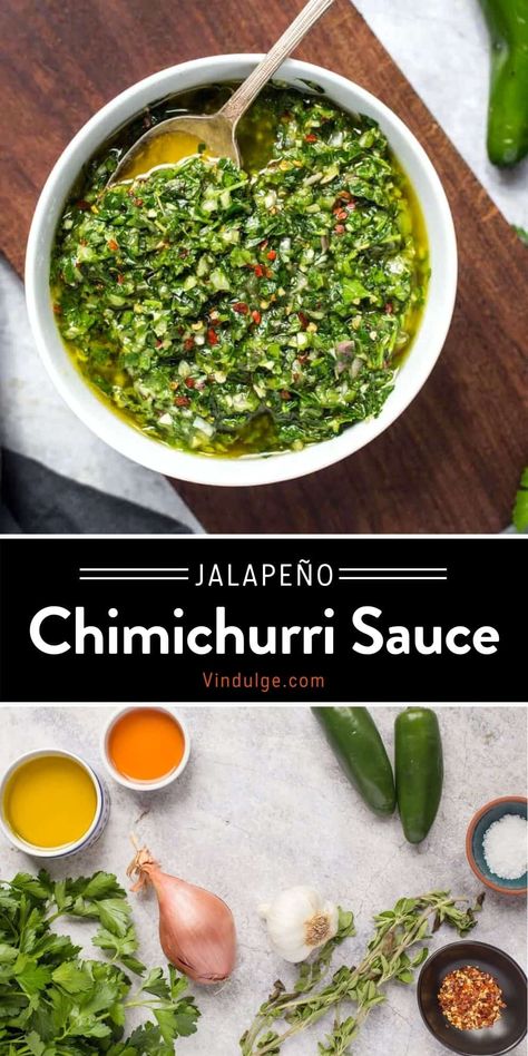 Cilantro Chimichurri Sauce Recipe, Steak Toppings, Cilantro Chimichurri, Chimichurri Sauce Recipe, Vegan Sauce, Chimichurri Recipe, Grilled Meats, Herb Sauce, Chimichurri Sauce