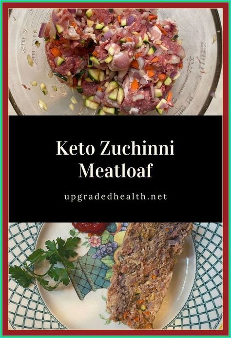 Learn the secret to actually losing weight once and for all Zucchini Meatloaf, Keto Meatloaf, Keto Zucchini, Keto Menu, Meatloaf Recipes, Zucchini Recipes, Here Comes, Eating Habits, Meatloaf