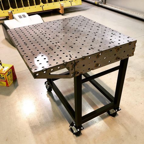 Fabrication Table, Welding Table Diy, Welding Tables, Welding And Fabrication, Diy Welding, Welding Table, Fixture Table, Metal Welding, Work Bench