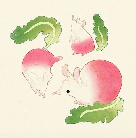 Animal Character Design Illustration, Animals As Food Drawings, Food Animals Art, Food As Animals, Hybrid Animals Drawing, Fruit Animals Drawing, Cute Creatures Drawing, Food Drawing Reference, Animal Food Art