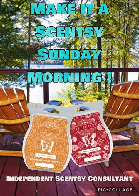 Scentsy Sunday, Scentsy Posts, Scentsy Pictures, Scentsy Recipes, Scentsy Fall, Southern Sweet Tea, Easy Like Sunday Morning, Scentsy Scent, Smell Goods