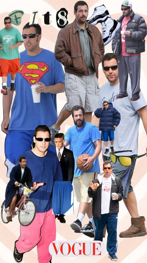 Adam Sandler Party Outfits, Adam Sandler Hoco Week, Adam Slander Outfits, Adam Sandler Fits Spirit Week, Adam Sandler Outfit Aesthetic, Adam Sandler Movies Costumes, Halloween Costume Adam Sandler, Adam Sandler Core, Adam Sandler Outfits Spirit Week School