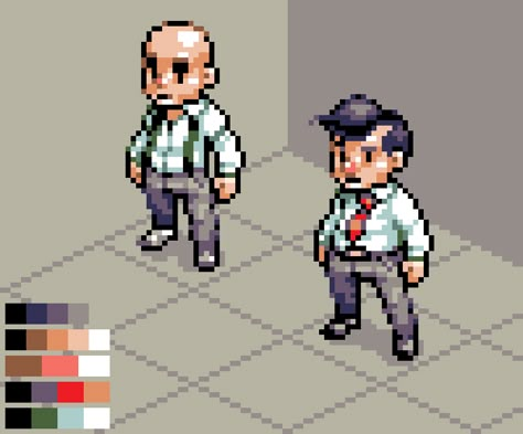 Isometric Pixel Character, Isometric Character, Pixel Art Isometric, Pixel Art Tips, Character Pixel Art, Character Design Teen, Pixel Life, Sprite Art, Pixel Art Reference