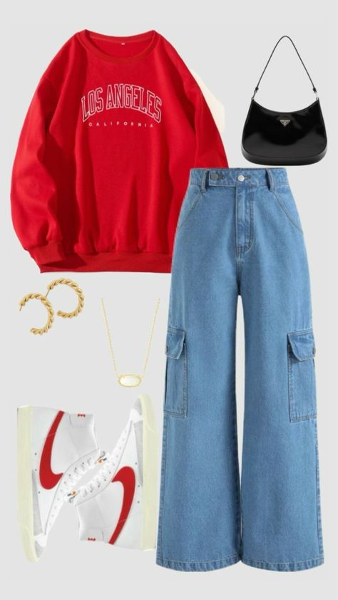 Casual College Outfits, Fashion Top Outfits, Chic Fall Outfits, Casual Preppy Outfits, Trendy Outfits For Teens, Everyday Fashion Outfits, Casual Day Outfits, Quick Outfits, Easy Trendy Outfits