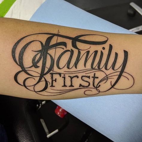 Family First Tattoo For Men, Good Family Tattoo, Tradition Tattoo, Family First Tattoo, Family Tattoos For Men, Hourglass Tattoo, Tattoo Board, Family Tattoos, Family Tradition