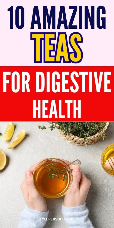 Tea has been enjoyed for centuries not only for its taste but also for its numerous health benefits. When it comes to digestive health, certain types of tea can be particularly beneficial. From calming inflammation to aiding digestion, here are nine of the best teas known for their digestive health benefits. Digestive Cleanse Drink, Tea For Indigestion, Teas For Digestion, Digestive Cleanse, Tea For Digestion, Best Teas, Vegan Probiotics, Cleansing Drinks, Gut Healing Recipes