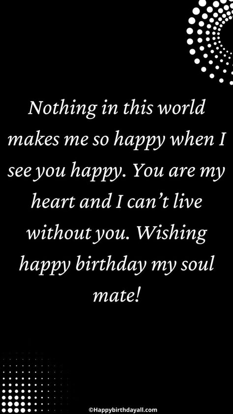 Romantic birthday wishes for soulmate. Wish your soulmate happy birthday with your heart saying these wishes. Special Wishes For Him, Birthday Wish For The Love Of My Life, Birthday Wishes My Wife, Happy Bdy To My Love, Happy Birthday Quotes For Girlfriend Love You My Life, Birthday Wishes For Mine Love, Birthday Wishes For A Husband Love You, Happy Birthday For Love Of My Life, Birthday Wishes For Mine