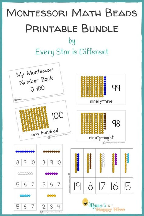 Montessori Printables Free, Math Montessori, Montessori Math Activities, Montessori Kindergarten, Montessori Printables, Montessori Elementary, Montessori Lessons, Montessori Method, Montessori At Home