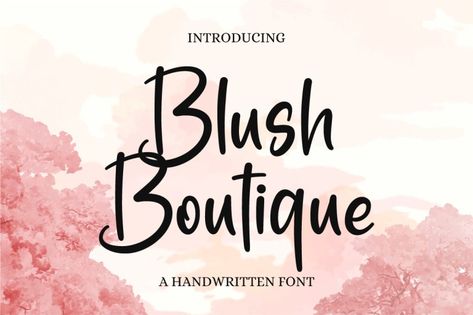 Blush Boutique is a lovely and timeless handwritten font. It is the best choice for creating eye-catching logos, branding, and quotes. Try before you buy Blush Boutique font for iOS, Android, macOS, or Windows for free, or you can download the full version with a commercial license here. Blush Boutique Script Font License: Personal, Commercial […] Get your free download of the Blush Boutique Font now at FreeFontDL - Free Font Download! Boutique Fonts, Free Font Download, Blush Boutique, Free Script Fonts, Commercial Fonts, Font Names, Beautiful Fonts, Font Download, Handwritten Font