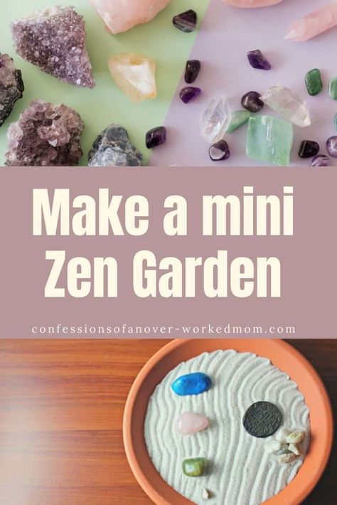 How to Make a DIY Zen Garden for Bedtime Relaxation How To Make A Zen Garden, Tabletop Zen Garden Diy, Garden Club Program Ideas, Diy Zen Garden Mini, Mini Zen Garden Diy, Bedtime Relaxation, Diy Zen Garden, Zen Garden Mini, Tabletop Zen Garden