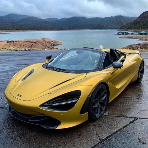 Mclaren 720s Spider, Aztec Gold, Mclaren 720s, Mclaren Cars, Mini Coopers, Mc Laren, Cars Luxury, Power Cars, Super Luxury Cars