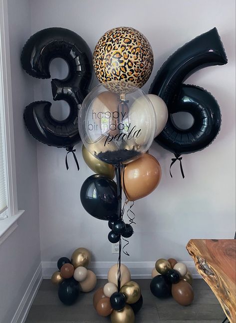 Cheetah Print Balloon Garland, Leopard Print Balloons, Animal Print Balloons, Leopard Decorations Party, Leopard Party Ideas, Cheetah Print Party Decorations, 36th Birthday Ideas For Her, Animal Print Party Decorations, Cheetah Print Birthday Party Ideas