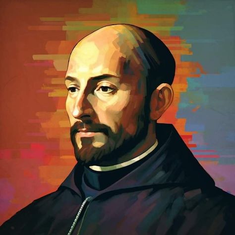 Saint Ignatius Of Loyola, Ignatius Of Loyola, St Ignatius Of Loyola, St Ignatius, Catholic Images, Catholic Art, Sacred Art, Roman Catholic, Catholic Faith