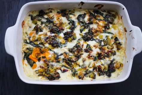 White Lasagna with Butternut Squash, Swiss Chard & Bechamel White Lasagna, Butternut Squash Lasagna, Eggplant Lasagna, Butternut Squash Salad, Squash Salad, Swiss Chard, Quick Weeknight Dinners, Most Popular Recipes, Sweet Potato Fries