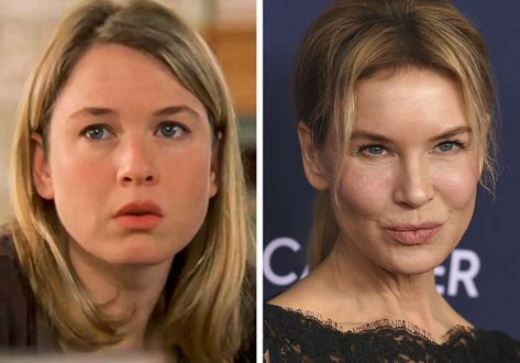 15 Celebrity Women Who Got Chiseled Cheekbones and Drastically Changed Their Face Low Cheekbones Women, Low Cheekbones, Cheek Fat, Bridget Jones Diary, Common Knowledge, Face Change, Renee Zellweger, Bridget Jones, Demi Moore