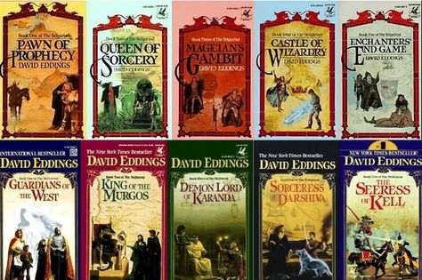 The Belgariad, David Eddings, Epic Fantasy Books, Fantasy Literature, Fantasy Novels, Fantasy Series, Science Fiction Fantasy, Favorite Authors, I Love Books