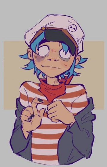 Gorillaz Fanart, Gorillaz 2 D, 2-d Gorillaz, Sunshine In A Bag, Gorillaz Fan Art, Demon Days, Monkeys Band, Lupin The Third, Gorillaz Art