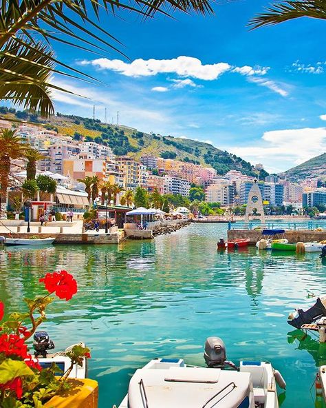 Heading to the Albanian Riviera? Travelers recommend making #Saranda  your home base Europe Pictures, Albanian Riviera, Visit Albania, Tonle Sap, Albania Travel, Sharm El Sheikh, Countries To Visit, Voyage Europe, Destination Voyage