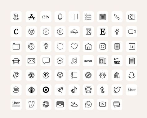 IOS14 App Icons iPhone Aesthetic 62 App Pack ios14 icons | Etsy Ios16 App Icons, Ios 16 App Icons, Iphone Icon Aesthetic, Icona Ios, Ios14 Icons, Zestaw Ikon, Ios App Iphone, Application Iphone, Iphone Wallpaper Ios