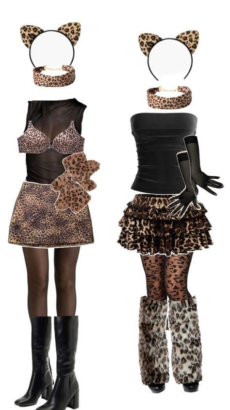 Brown Corset Halloween Costume, Animal Print Costume, Leopard Costume Women, Animals Outfit, Disfraces Ideas, Corset Halloween Costumes, Cheetah Costume, Leopard Halloween, Leopard Costume