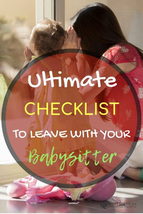 When you leave your kids with a babysitter, it is important to make sure you have a checklist on hand that has all of the important information they would need while you are away.  Even a short evening out means your babysitter may have questions you should answer.  This checklist is just what you need to make sure they have everything under control while you are away. Babysitter Checklist, Kids Checklist, Iaso Tea, Kids Schedule, Kids At Home, Home Daycare, Parenting Books, What To Pack, Life Advice