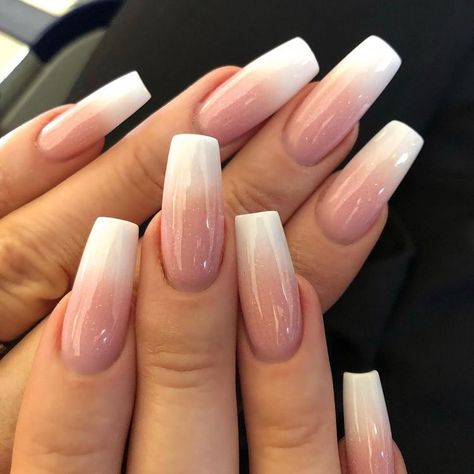 Stunning Nails Acrylic, Tammy Taylor Nails Acrylics, Hybrid Gel Nails Ideas, Hybrid Nails Ideas, Ombre Acrylic Nails With Design, Hybrid Gel Nails, French Nails Ideas, Point Nails, Taylor Nails