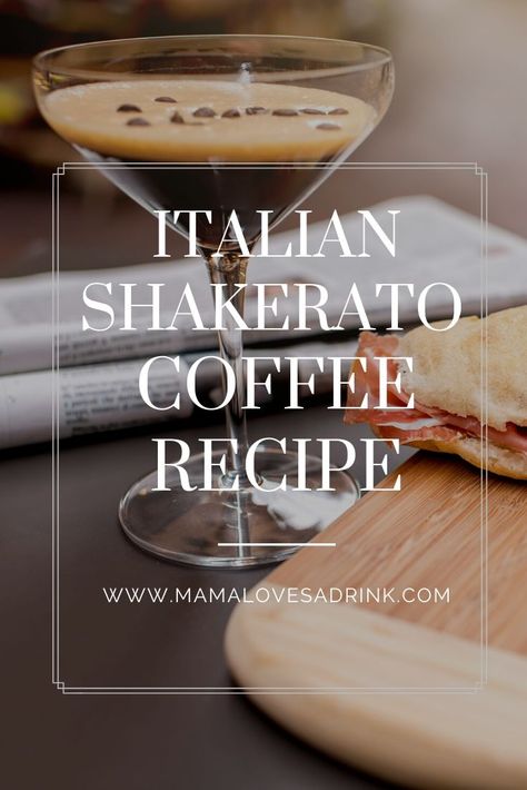 Shakerato Coffee Recipe, Shakerato Coffee, Kids Mocktails, Recipes Coffee Drinks, Summer Iced Coffee, Coffee And Me, Coffee Essentials, Virgin Cocktails, Drinks From Around The World