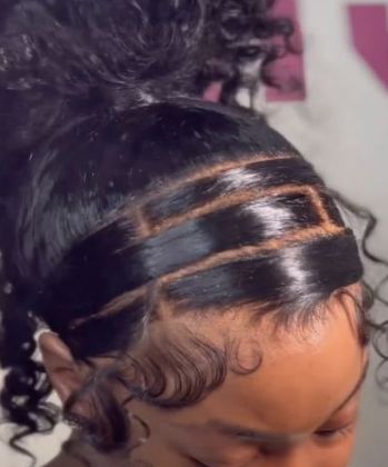 Three Buns Hairstyle, Curly Frontal Hairstyles, Natural Hairstyles On Short Hair, Braids On Natural Hair No Weave, Low Manipulating 4c Hair Styles, Hairstyles To Do With Curly Hair, Unique Hairstyles For Black Women, 100 Years Of Makeup, Hairstyles On Black Women