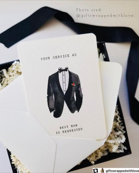 Groomsmen Proposal Card, Will You Be My Groomsman, Will You Be My Best Man, Groomsman Proposal, Best Man Invitation, Choose Your Set - Etsy Best Man Invitation, Groomsman Invite, Groomsmen Cards, Tuxedo Card, Be My Best Man, Groomsman Proposal Box, Groomsmen Invitation, Groomsman Card, Groomsman Proposal