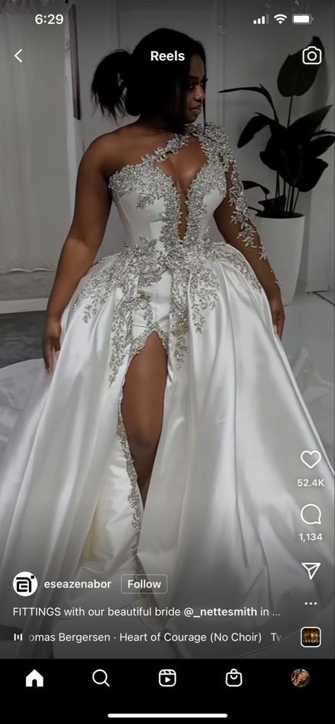 Brides Dresses Black Women, Mermaid Bridal Gowns Plus Size, Grey Wedding Dress Black Women, Pink Wedding Dresses Black Women, Black Owned Wedding Dress, Summer Wedding Dress Black Bride, Black Women Wedding Dresses Mermaid, Ivory Wedding Dress Black Women, Sparkly Wedding Dress Black Women