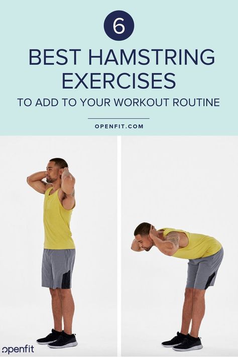 Hamstring Exercises At The Gym, Exercises To Strengthen Hamstrings, Strengthen Hamstrings, Excercise Hamstrings, Stretching Exercises Hamstrings, Hamstring Isolation Workout, Best Hamstring Exercises, Hamstring Exercises, Straight Leg Deadlift