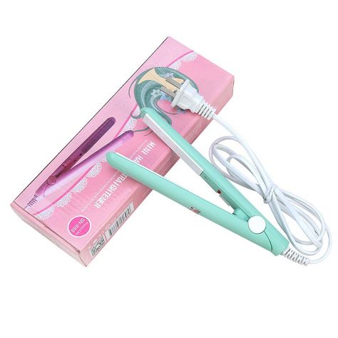 Straightening Curly Hair, Mini Hair Straightener, Professional Hair Tools, Professional Hair Straightener, Ceramic Hair Straightener, Hair Straightener And Curler, Easy Hairstyles Quick, Hair Straighteners Flat Irons, Hair Straightening Iron