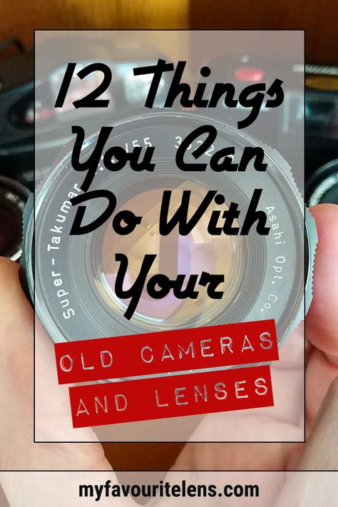 Don't know what to do with your old cameras and lenses? Here are some great ways to get them into the hands of those who can make use of them. Come learn! What To Do With Old Cameras, Vintage Cameras Art, Vintage Cameras Photography, 8mm Camera, Diy Camera, Vintage Lenses, Camera Art, Photography Lenses, Old Cameras