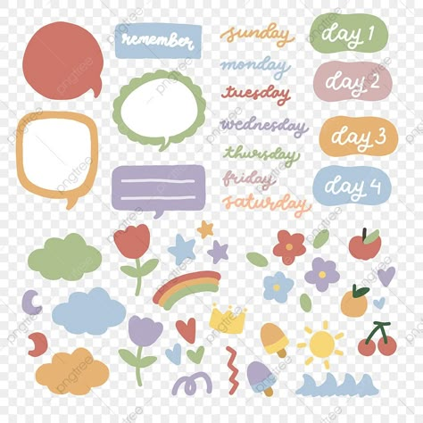 Goodnotes Stickers Transparent Background, Digital Stickers Transparent Background, Free Sticker Clipart, Stickers For Notability, Journaling Stickers Png, Goodnote Free Sticker, Goodnotes Stickers Png Transparent, Stickers With Transparent Background, Cute Digital Stickers Free