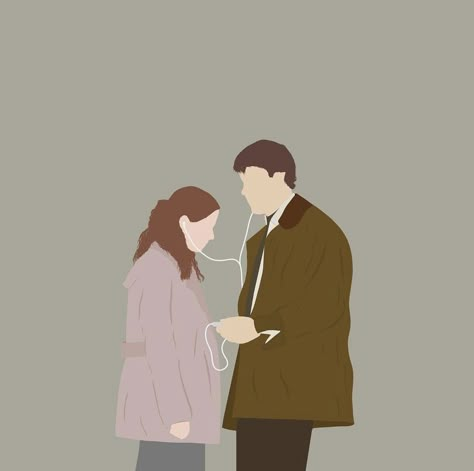 Jim And Pam Drawing, Jim And Pam Wallpapers, The Office Paintings, The Office Art, Pam The Office, Best Of The Office, The Office Jim, Jim Pam, The Office Show