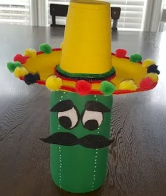 Pop Bottle Fun | Crafty Fun Parties Diy Mexican Decor, Mexico Crafts, Prize Ideas, Cactus Man, Mexico Party, Mexican Party Decorations, Plastic Pop, Decorating Party, Budget Crafts