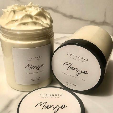 Mango Whipped Body Butter Body Butter Packaging, Best Body Butter, Organic Body Butter, Skin Care Business, Diy Body Butter, Whipped Shea Butter, Bath And Body Care, Diy Body, Skin Care Brands