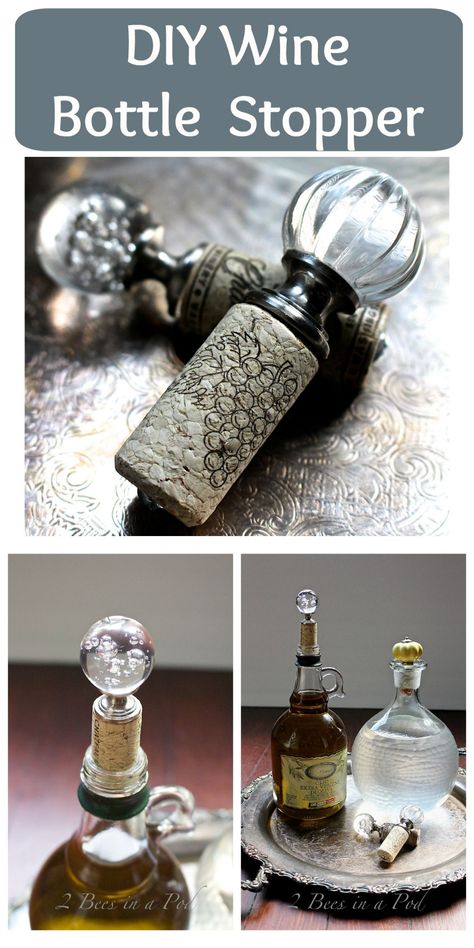 Diy Wine Bottle, Wine Crafts, Wine Bottle Project, Cork Bottle, Halloween Apothecary, Glass Bottle Diy, Wine Craft, Christmas Dinner Party, Wine Cork Crafts