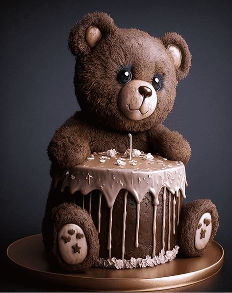 Teddy Birthday Cake, Panda Bear Cake, Teddy Bear Birthday Cake, Teddy Cake, Teddy Cakes, Happy Wedding Anniversary Wishes, Teddy Bear Images, Teddy Bear Wallpaper, Teddy Bear Birthday