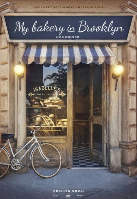 Brooklyn Movie, Brooklyn Bakery, Bakery Shop Design, Bakery Store, Small Bakery, Aimee Teegarden, Bread Shop, Shop Fronts, Bakery Shop