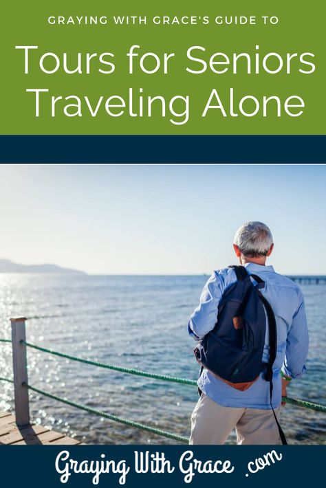 Traveling alone as a senior gives you the chance to see the world on your terms. Going on tours for seniors traveling alone also lets you socialize and make friends along the way too. #senior #travel Senior Travel Tours, Senior Travel Ideas, Seniors Traveling, Vacation Alone, Senior Travel, Best Cruise Lines, Retirement Strategies, Retirement Party Gifts, Topsail Island