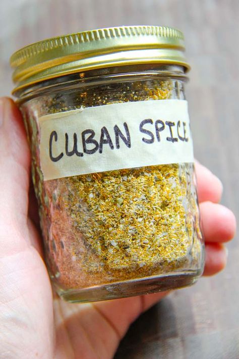 spice mix for cuban spiced salmon-5 Cuban Spices, Cuban Salmon, Cuban Spice Blend, Salmon Spice Rub, Fish Seasoning Recipe Spices, Creole Spice Blend, Salmon Spices, Latin Food, Food Culture