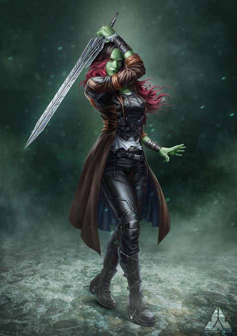 ArtStation - Avengers Infinity War Gamora, Jaynorn Lin Gamora Wallpaper, Marvel Gamora Art, Marvel Gamora, Gardians Of The Galaxy Gamora, Comic Gamora, Gamora Switchblade, Guardians Of The Galaxy Gamora, Gamora Marvel, Gamora And Nebula